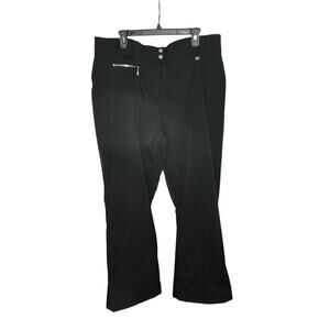 NILS Sportwear Insulated Black Outdoors Snow Ski Snowboard Pants Size 18